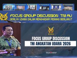 Danlanud Sultan Hasanuddin Ikuti FGD Reformulasi Gerilya Udara Hadapi Perang Berlarut