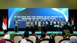 Panglima TNI Hadiri Silaturahmi Nasional Ormas Islam dan Halal Bihalal Idul Fitri 1447 H MUI