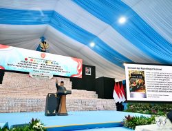 Panglima TNI Dampingi Presiden RI Saksikan Penyerahan Denda Administratif dan Penyelamatan Keuangan Negara Tahap VI