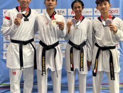 Tim Pelatnas Taekwondo Indonesia Sabet 4 Medali di British Taekwondo International Open 2026 Manchester, Inggris