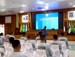 Tanamkan Semangat Disiplin dan Jiwa Bela Negara, Personel Lanud Sjamsudin Noor Hadir Humanis di BPSDMD Kalsel Pada Latsar CPNS KPU 2026