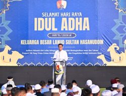 Idul Adha Penuh Makna di Lanud Sultan Hasanuddin, Ribuan Warga Ikuti Sholat Id dan Berbagi Kebahagiaan Melalui Kurban