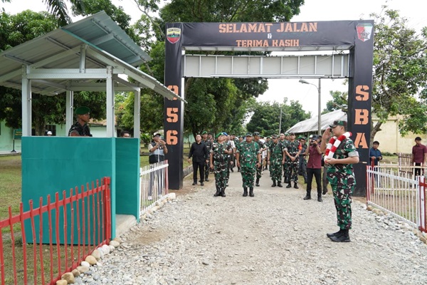 Kunjungan ke Labuhanbatu, Pangdam I/BB Tekankan Disiplin dan Profesionalisme Prajurit