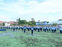 Langkah Seirama, Silaturahmi Terjaga, Soliditas Personel Semakin Menyala! Danlanud Sjamsudin Noor Rajut Kebersamaan Melalui Olahraga Bersama