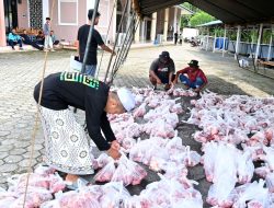 Tak Sekedar Kurban, Lanud Sjamsudin Noor Rajut Kebersamaan dan Kepedulian Semangat Berbagi Kepada Sesama di Hari Raya Idul Adha 1447 H/2026 M