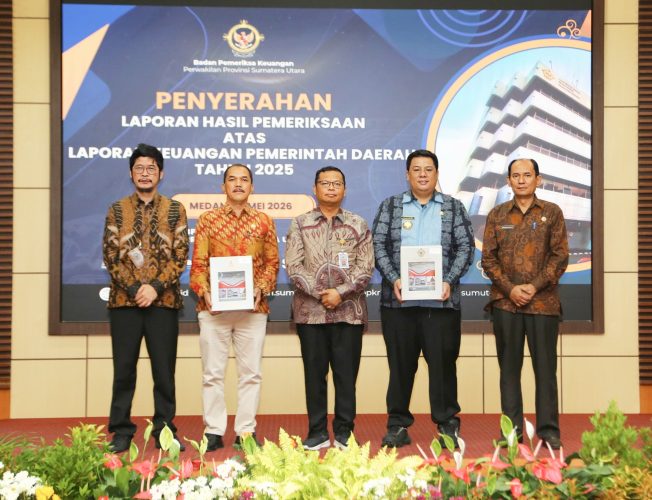 Kembali Raih Opini WTP Ke-9 Berturut-Turut, Bupati Samosir: Jangan Berpuas Diri, Mari Bersama Kita Tingkatkan Kinerja untuk Samosir yang Lebih Baik