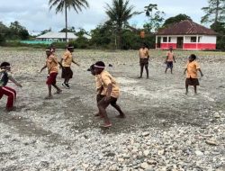 Kegiatan Peringati Hari Lahir Pancasila, Membuat Tawa dan Senyum Kebahagiaan Anak-Anak Papua Kembali Pecah