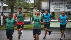 Kodim 1710/Mimika Gelar Tes Kesamaptaan Jasmani, Tingkatkan Profesionalisme dan Kesiapan Prajurit